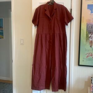 Ilana Kohn Mapes Jumpsuit Rosewood NWOT